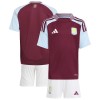 Fotballtrøye Aston Villa Hjemmedrakt 2024-25 Kortermet - Barn(+ Shorts)